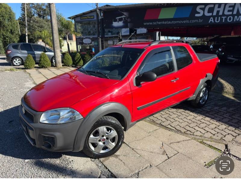 FIAT - STRADA - 2014/2015 - Vermelha - R$ 64.900,00